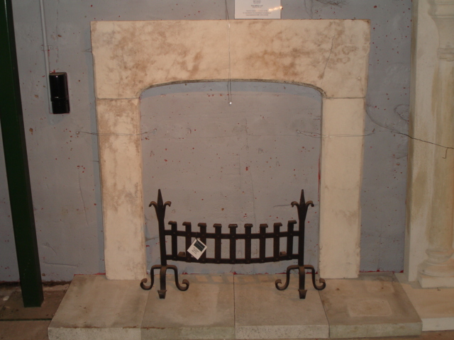 A Plain Cotswold Stone Fireplace Original Uk